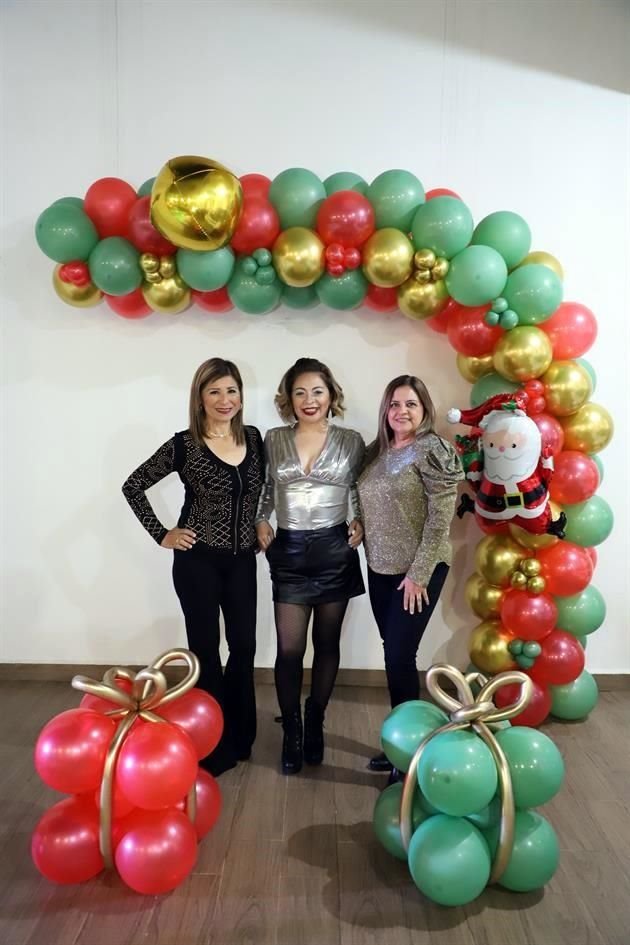 Graciela López, Yolis Langarita y Gloria Valdez