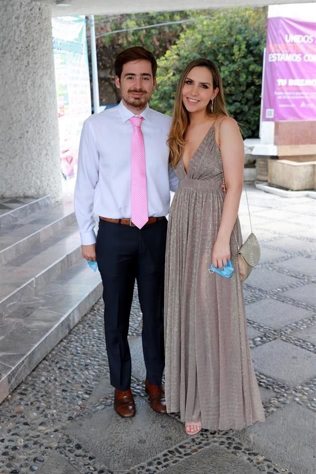 Juan Pablo Barrera y María Fernanda Colorado