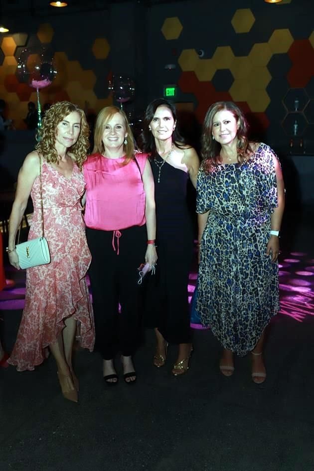 Mayela Dacaret, Maru Ruiz, Olga Canales, Alicia Cantú de Saro