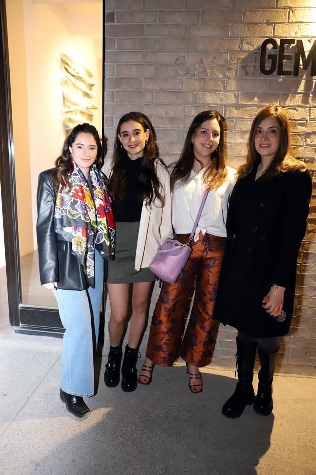 Ana Karen Morales, Vanessa Cantú, Brenda Fernández y Érika López