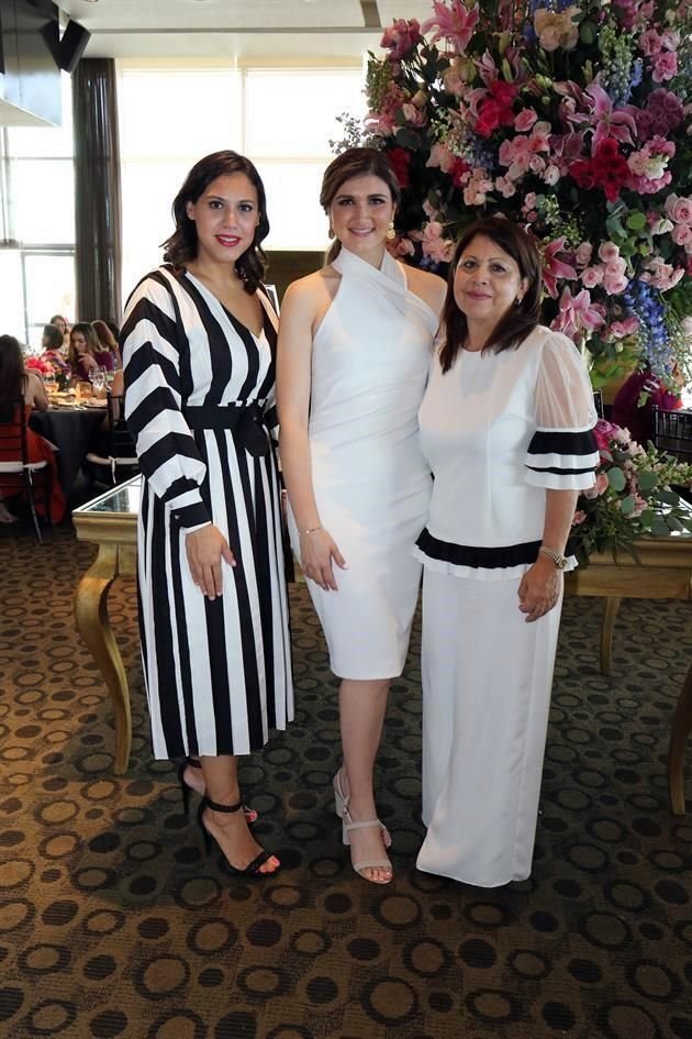 Ana Sofía Sánchez, Katia Marcos Villarreal y Ana Laura Garza
