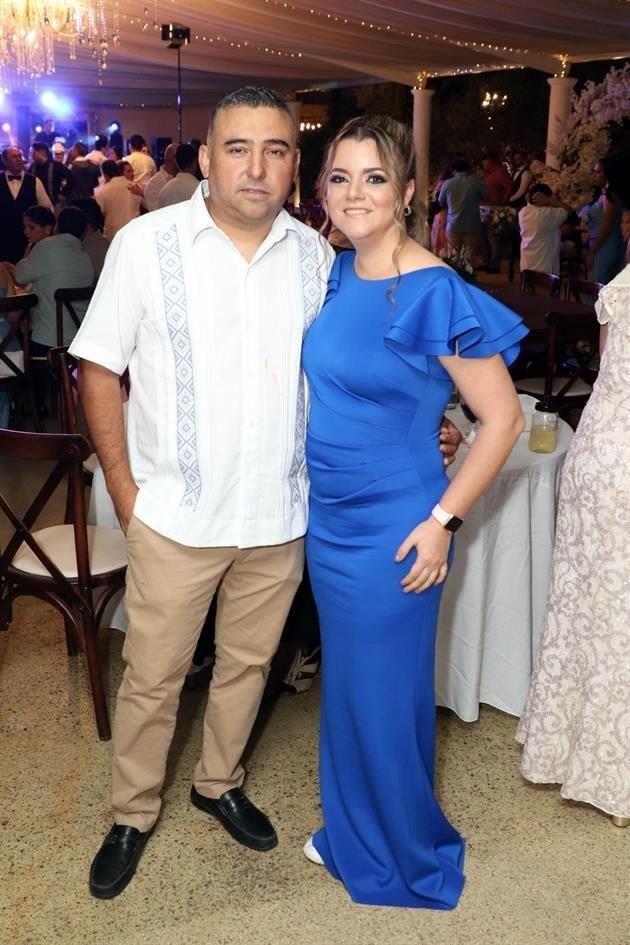 José Manuel Peña y Melissa Salazar