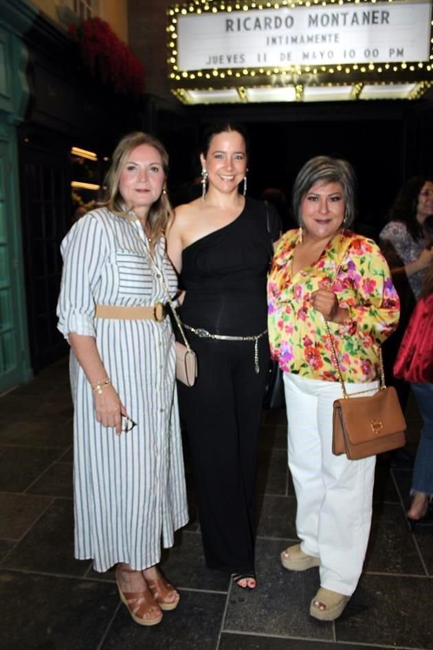 Norma Delfín, Viviana Casio y Elsa Obregón