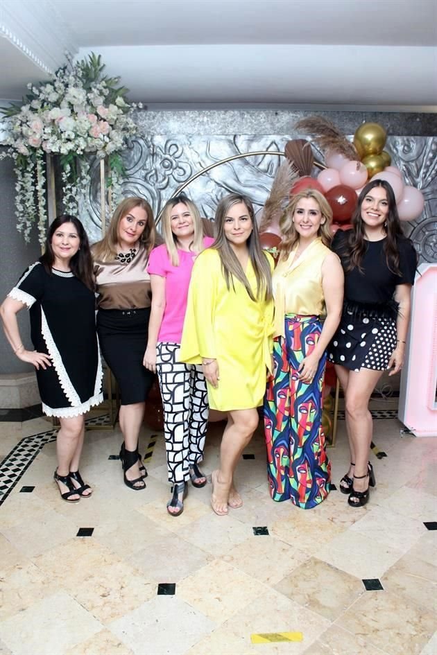Norma Ruiz, Mayela Cantú, Erika Torres, Fhatima Garza, Lucy Chávez y Berenice Aguilar