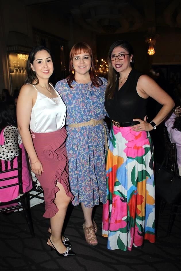 Rocío Gutiérrez, Iliana González y Esther de la Rosa