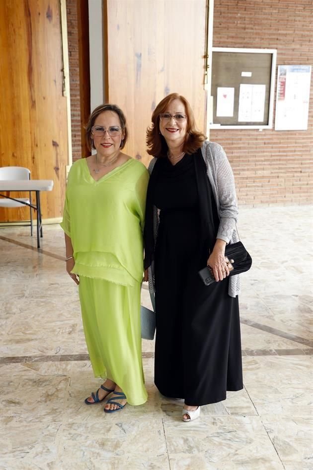 Bertha Alicia Lazo y Maricela Villarreal