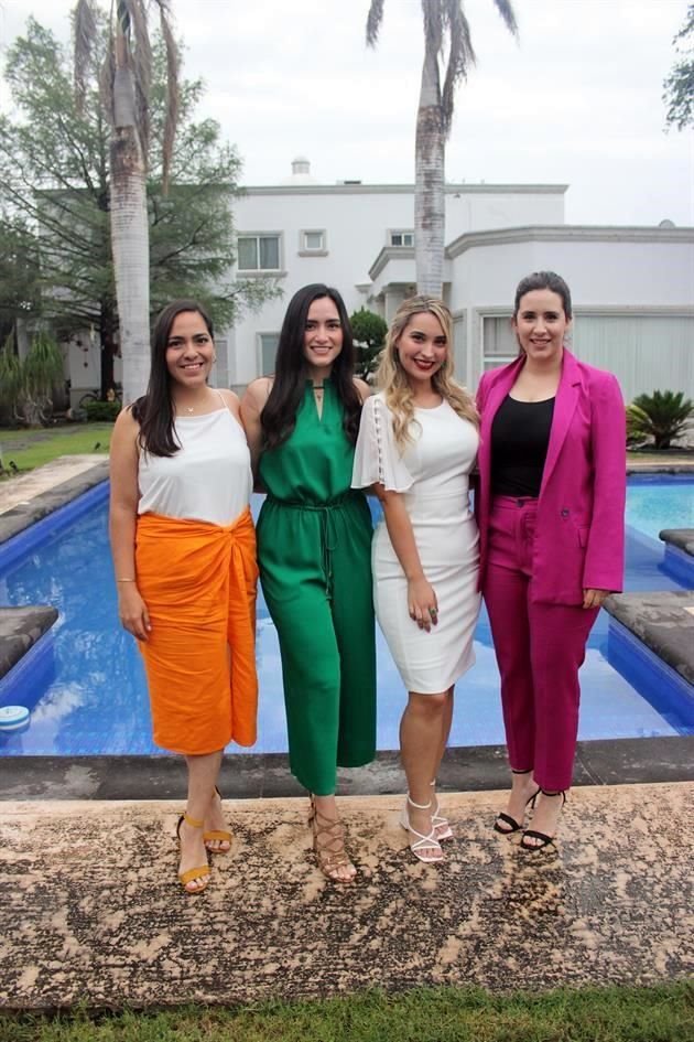 Karla Ayala, Anacecy Garza, Anasofía Flores y Marciana Garza