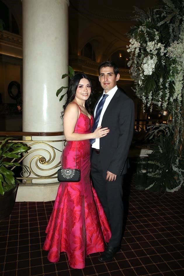 Laura Cárdenas y David Viniegra