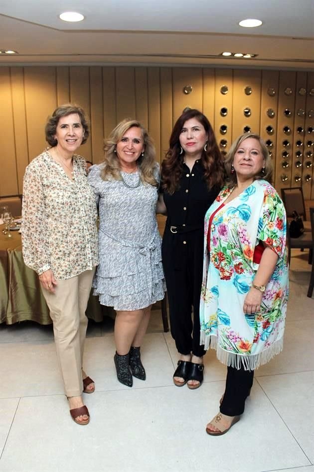 Delfina Chapa, Lorena Villarreal, Mercedes Saldívar y Estrella de Chávez