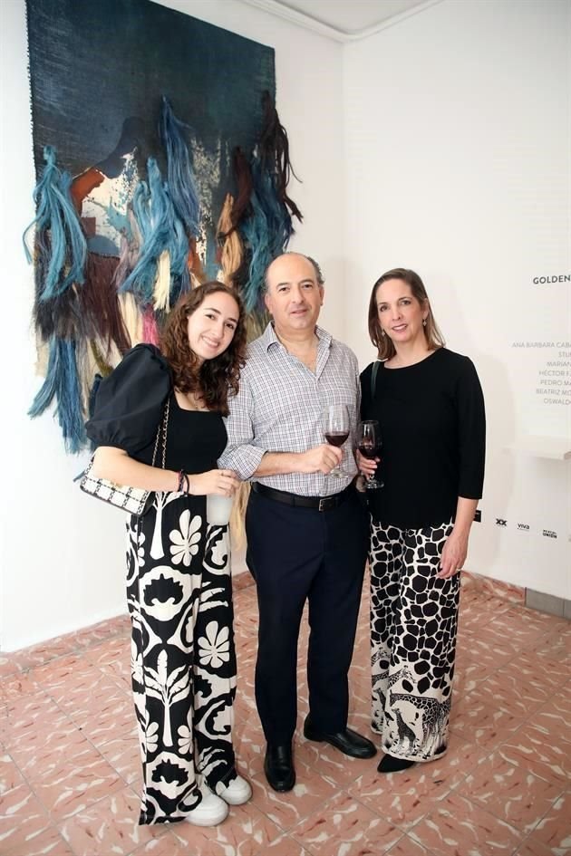 Susana Barquet, Eugenio Barquet y Susana Bremer de Barquet