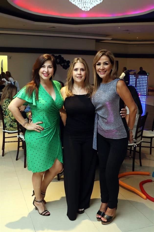 Alicia Botello, Mague Garza y Marily Martínez