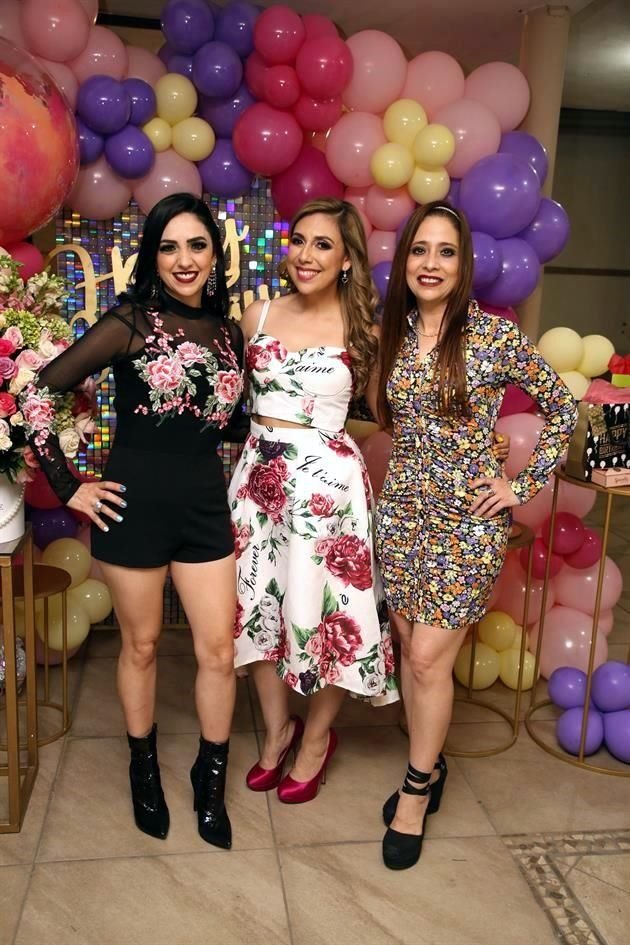 Macarena Flores, Julieta Lozano y Lolis Garza