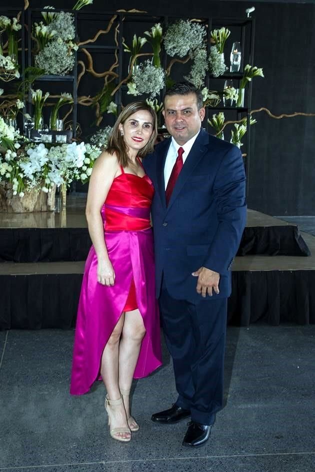 Karina Lozano y Gildardo Chávez