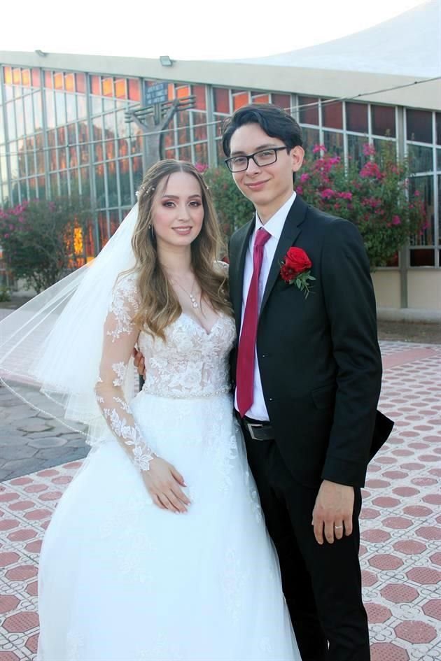 Michelle González y Mauricio González