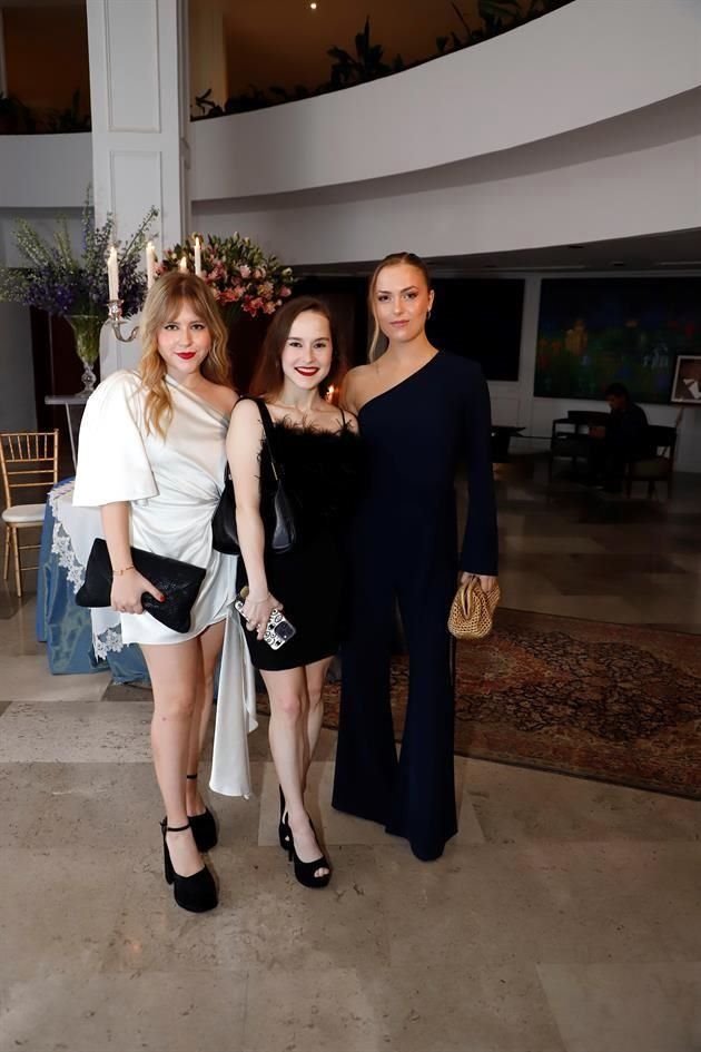 Melissa González, María Fernanda Garza y Ana Treviño