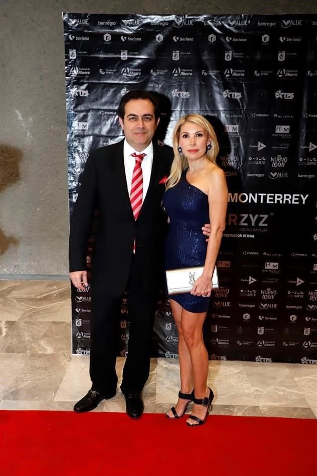 Rafael Selem y Roberta Barrera de Selem