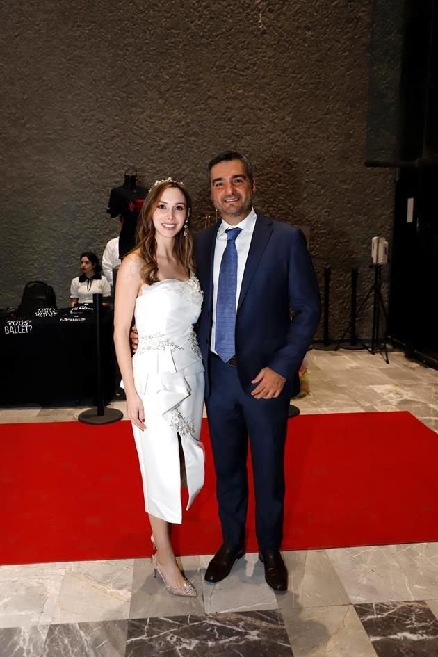 Karla Flores de Cagnasso y Miguel Cagnasso