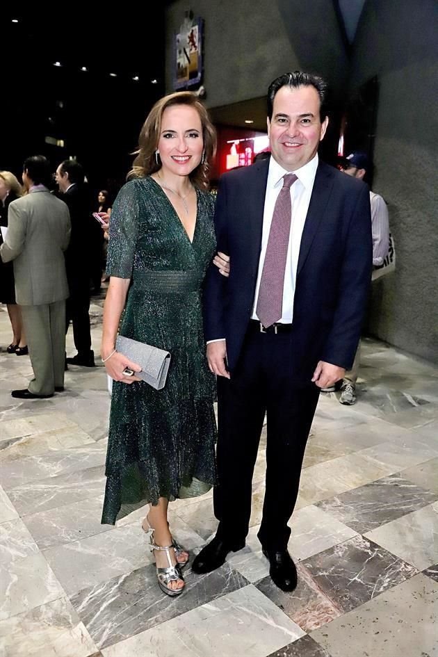 Luly Clariond y Manuel Roza