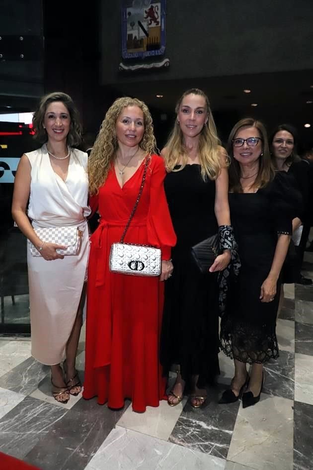 Karina Bouttier, Sandra Guzmán de Elizondo, Verónica Gracia y Evangelina Hernández