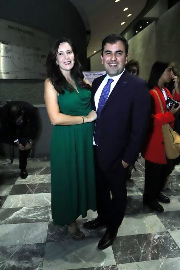 Valeria Guajardo de Clariond y David Clariond