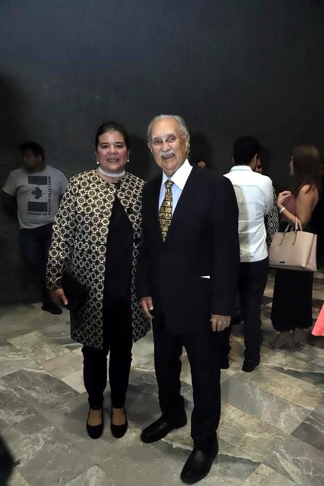 Sonya Santos y Rogelio Sada