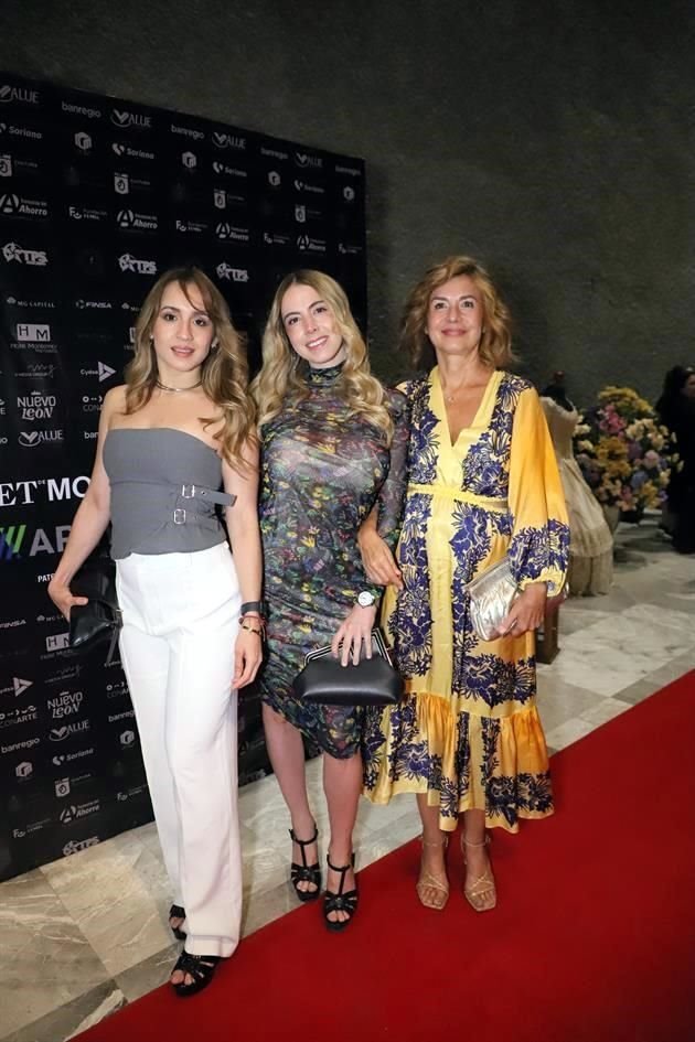 Alejandra Ancona, Pao Zerguine y Luzma Villarreal