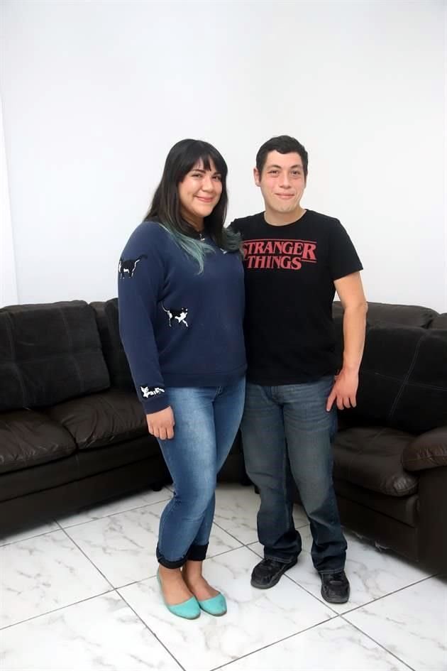 Melissa Martínez y Claudio Banda