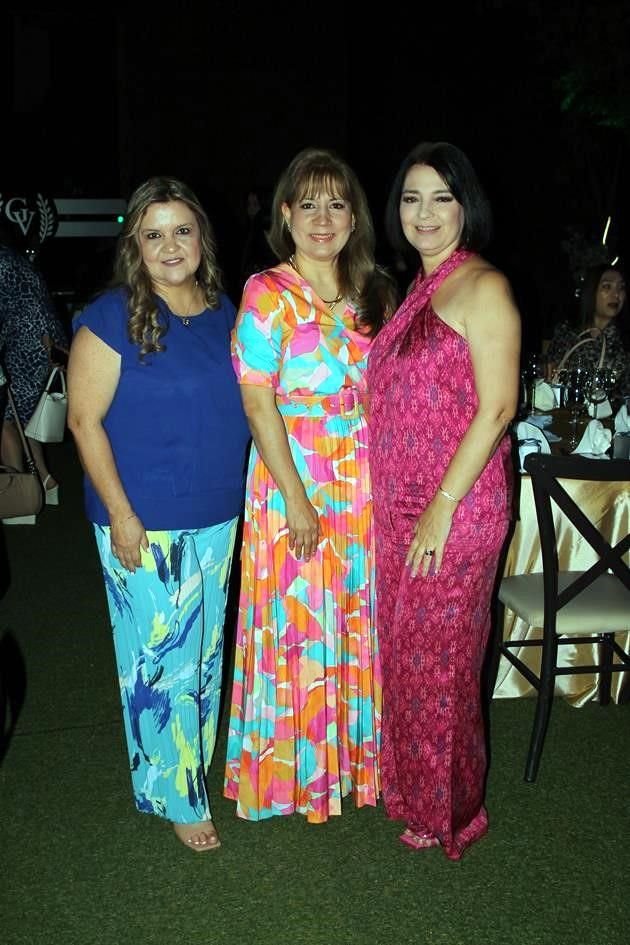 Viviana Canales, Jackelynn de Montemayor y Deyanira González