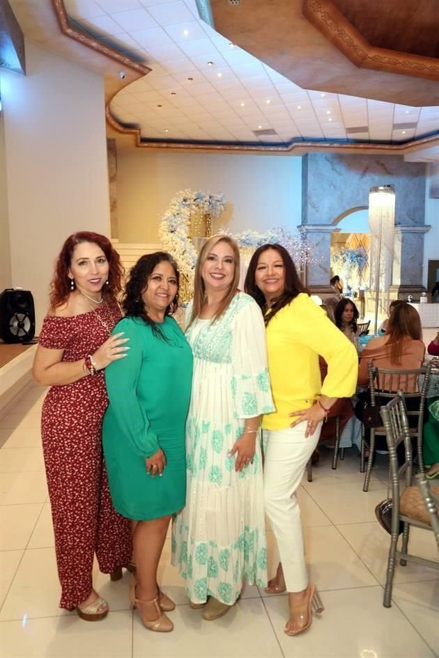 Yolanda Guerra, Gladys Garza, Ileana González y Lily Santoy