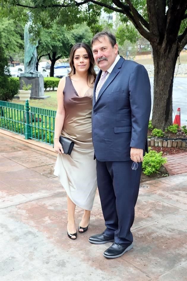 Rosario Sauza y Patricio Sauza