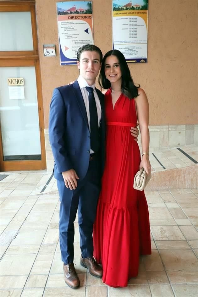 David Quintanilla y Regina Elizondo