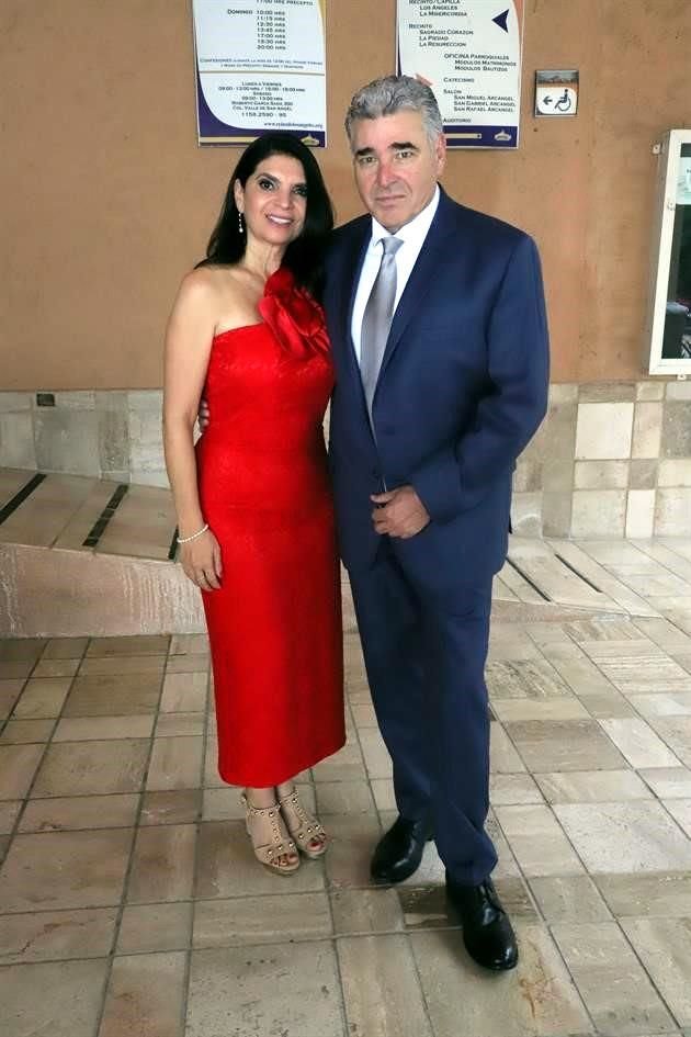 Esmeralda Kuri y Eduardo Velasco