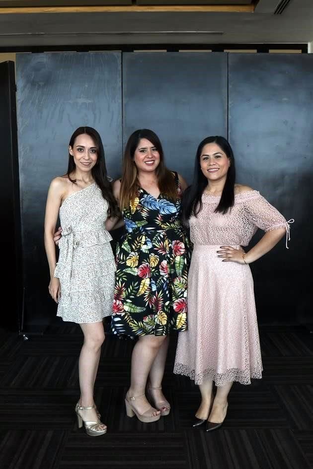 Mònica Encinas, Soraya Velazquez y Paola Sánchez