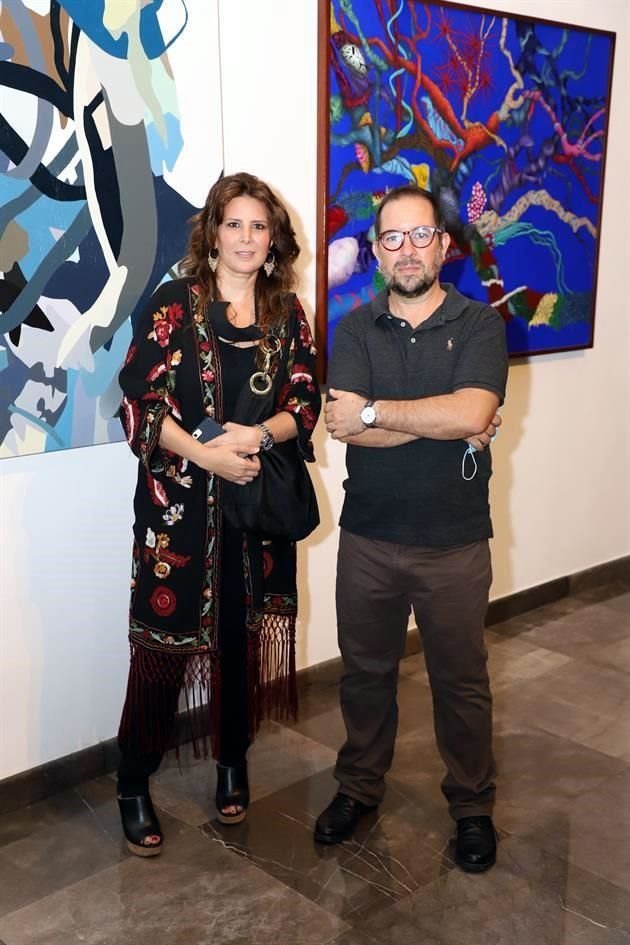 Marisol González y Mauricio Cortés