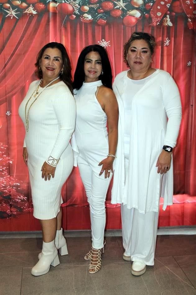 Claudia Peña, Marisa Alemán y Norma Cantú