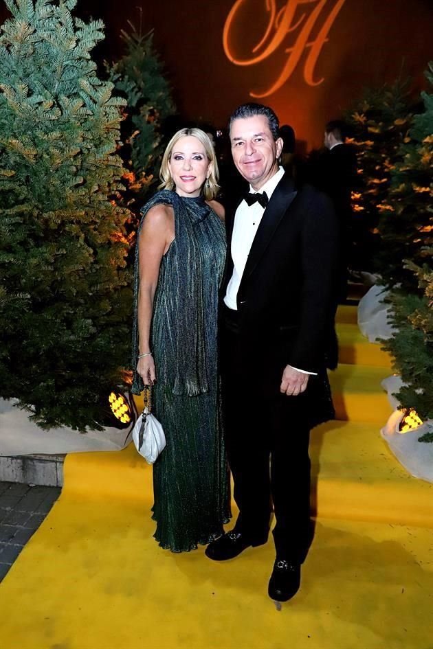 Dora Pérez de Lozano y Gonzalo Lozano