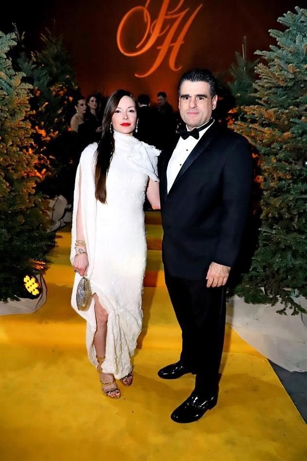 Brenda Martínez de Saldívar y Fernando Saldívar