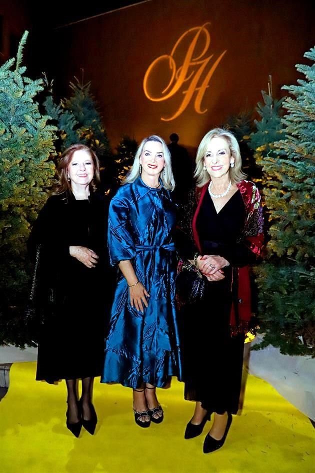 Concha Lupe Garza, Maries Gómez de Del Valle y Virginia Llaguno