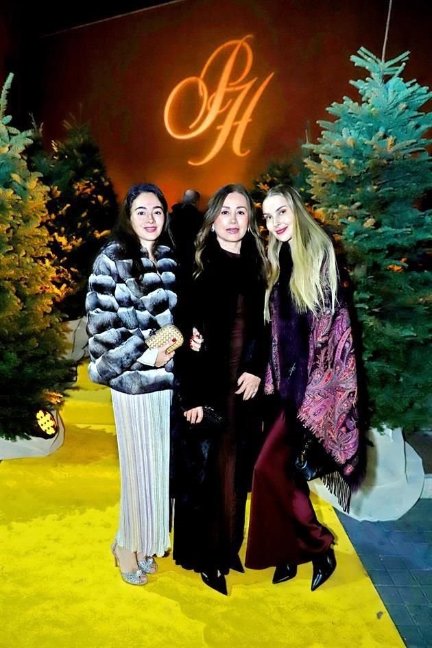 Karen Almaguer de Rodríguez, Susana de Almaguer y Maja Lundgren