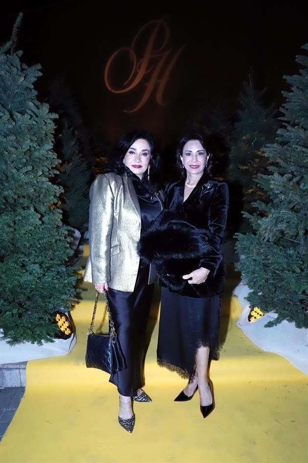 Leticia Muñoz de Moreno y Emma Beltrán