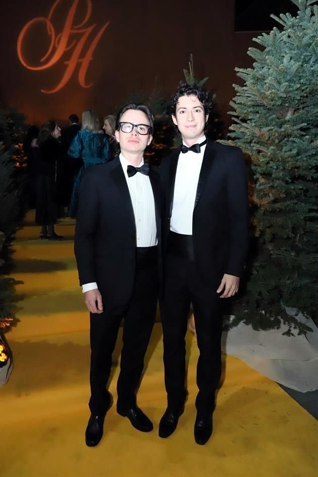 Sebastián Landeros y Jorge de la Garza