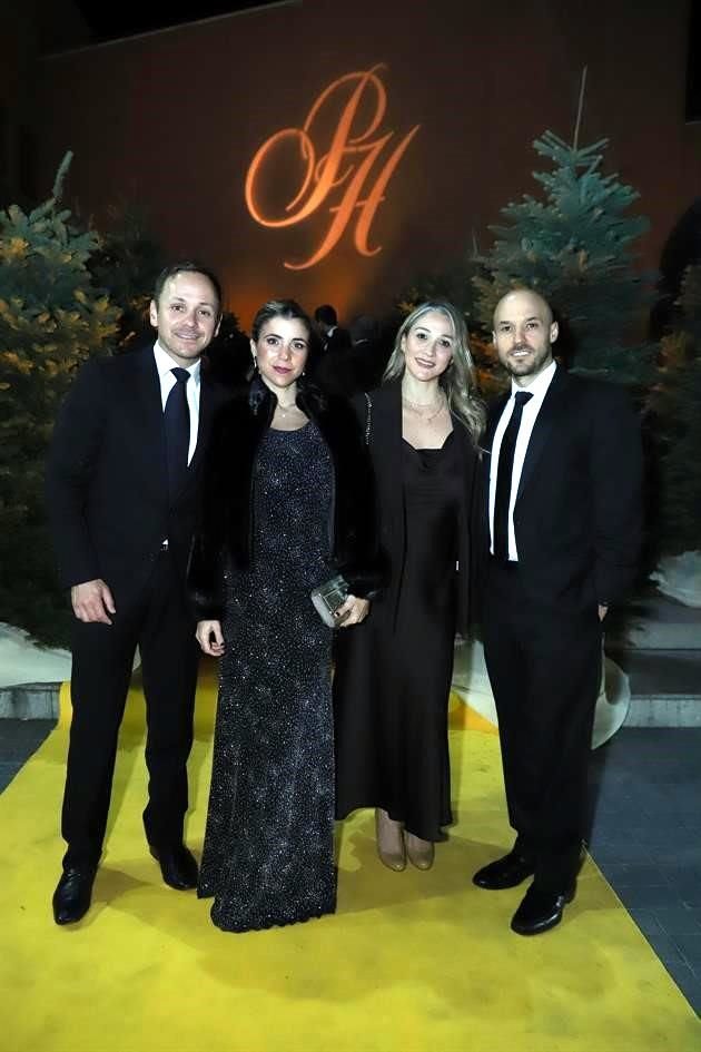 Alejandro Guerra, Montserrat Maturana, María Fernanda Castellanos y Juan Pablo Guajardo