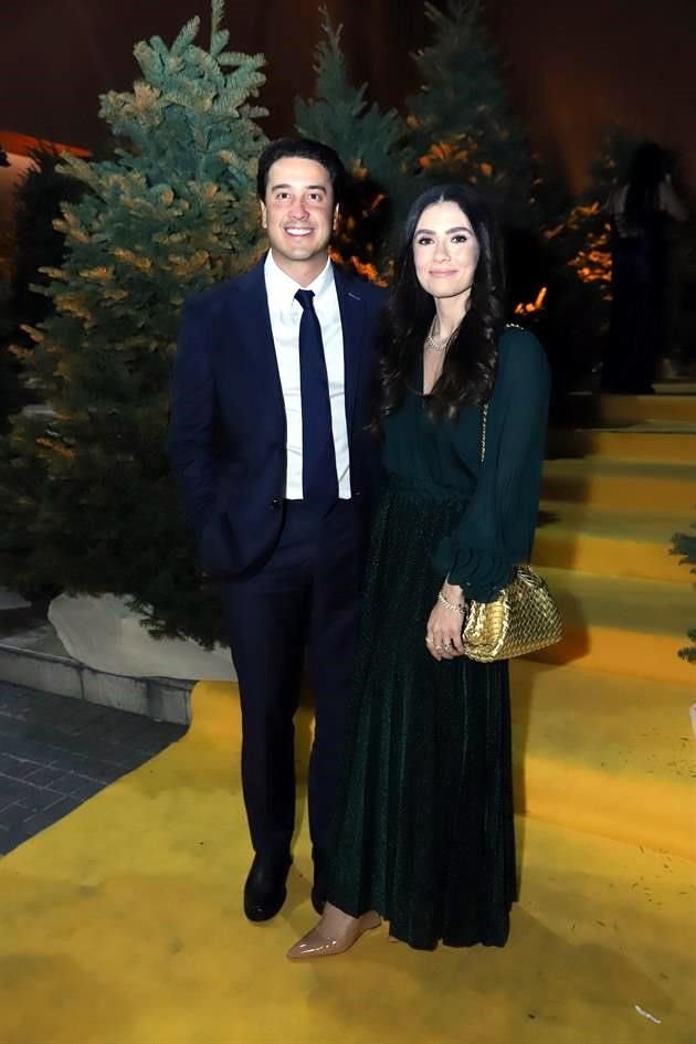 Juan Pablo Pérez Salinas y Arianne Galazzini