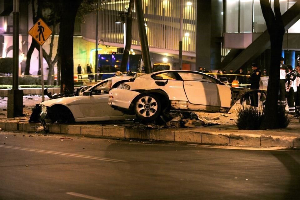 El conductor del BMW que en marzo de 2017 se estrelló contra un poste en Paseo de la Reforma, pagó $434 mil 135 a deudos de las víctimas.