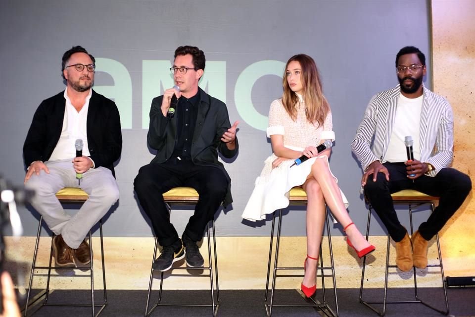 Bernardo Trujillo, Alan Page, Alycia Debnam-Carey y Colman Domingo promovieron la serie en México.