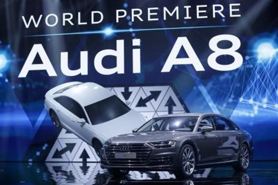 El Audi A8 fue presentado en Barcelona como el primer  auto nivel 3 en autonomía.