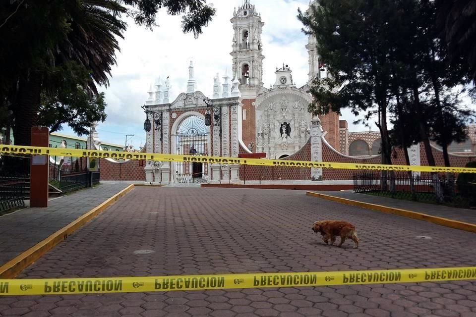 Entre los templos más afectados están la basílica de Ocotlán y la parroquia de San José, asimismo, los templos de Nativitas, Tepeyanco y Zacatelco.