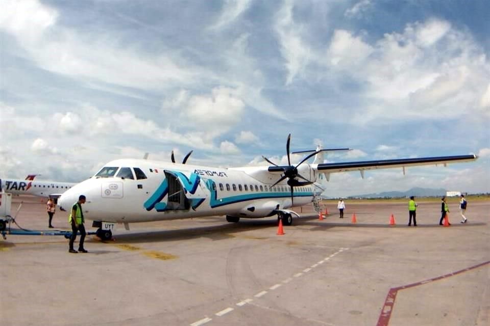 Aeromar inaugura su vuelo Guadalajara-Manzanillo.