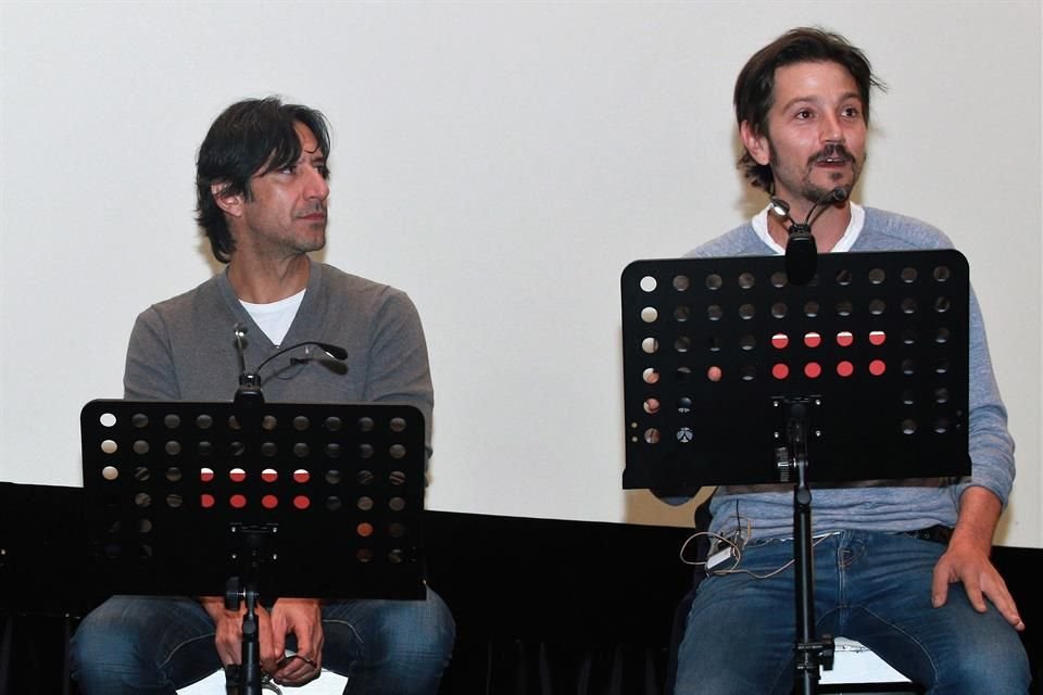 Cassandra Ciangherotti, José María Yazpik y Diego Luna recordaron anécdotas del filme 'Abel', en la Cineteca Nacional.