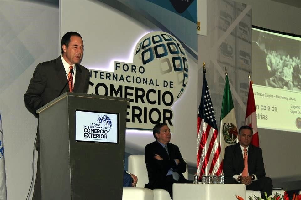 Eugenio Reyes Guzmán, director del World Trade Center. 